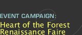 Event Campaign - Renaissance Faire