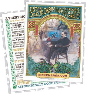 Dickens Dream Rack Card